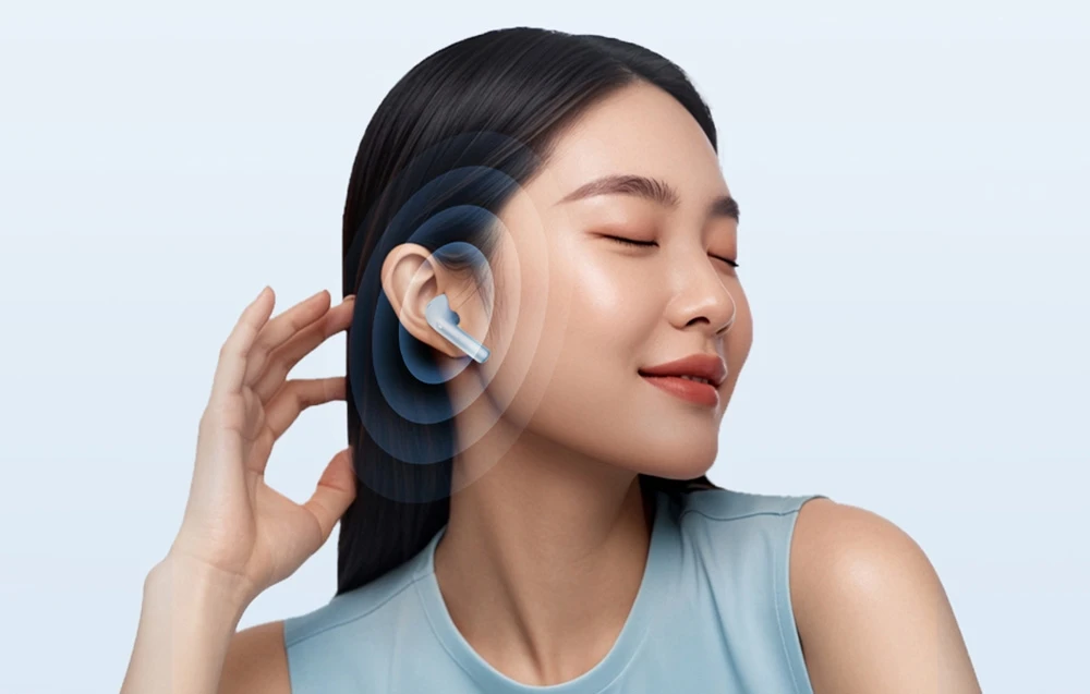 QCY AilyBuds E10 LDAC ENC IPX4 In-Ear Ausinės - Baltas aprašymas - Prekės nuotrauka