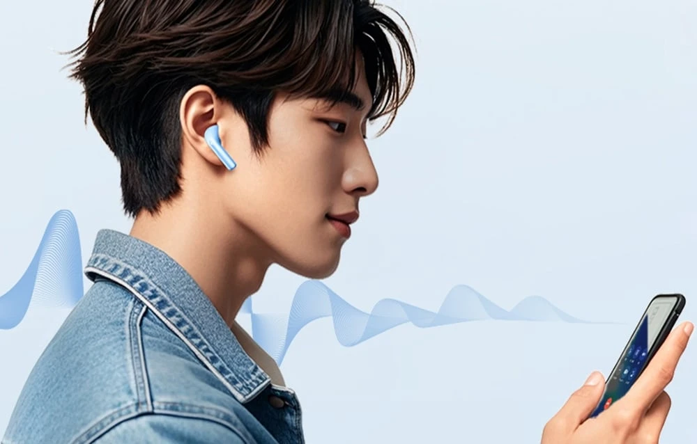 QCY AilyBuds E10 LDAC ENC IPX4 In-Ear Ausinės - Baltas aprašymas - Prekės nuotrauka
