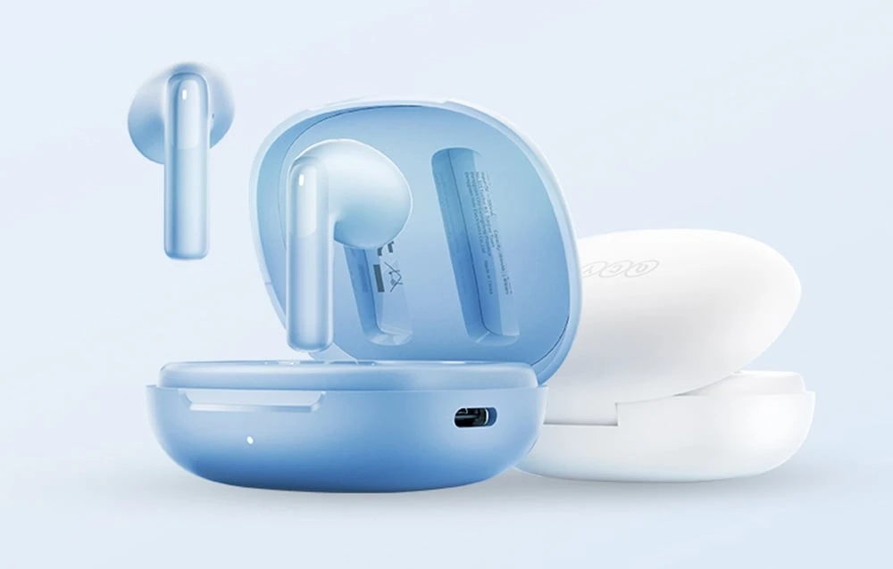 QCY AilyBuds E10 LDAC ENC IPX4 In-Ear Ausinės - Baltas aprašymas - Prekės nuotrauka