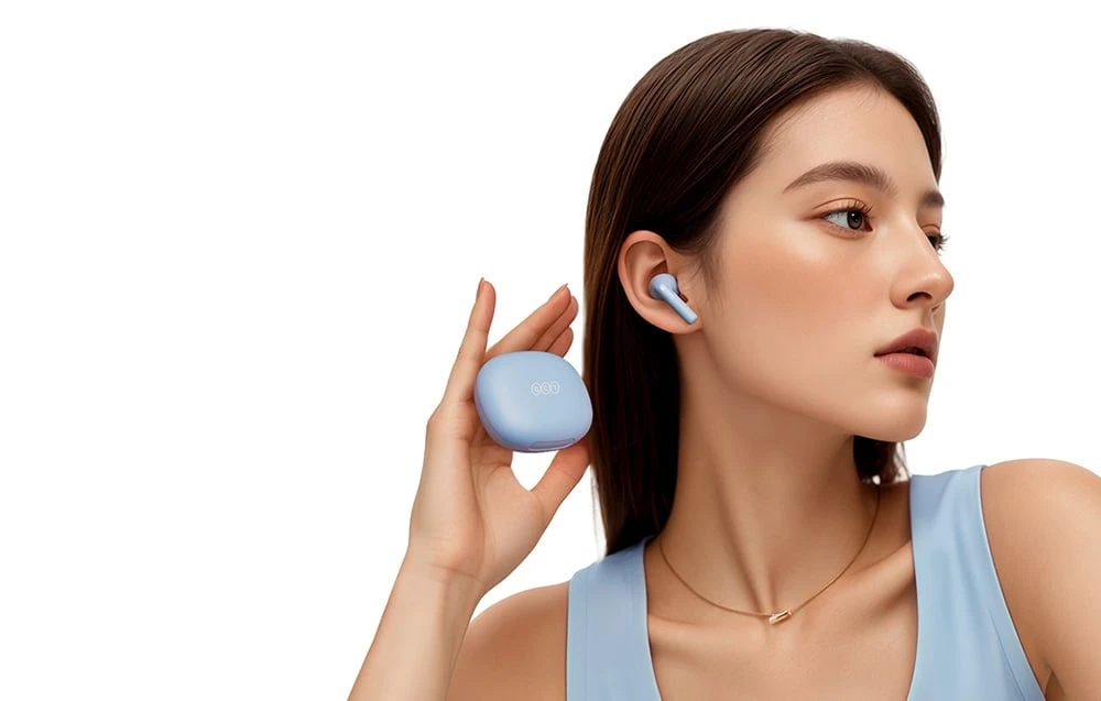 TWS QCY Ailybuds E20 HT13 ausinės (baltos) aprašymas - Prekės nuotrauka TWS QCY Ailybuds E20 HT13 ausinės (baltos) aprašymas - Prekės nuotrauka