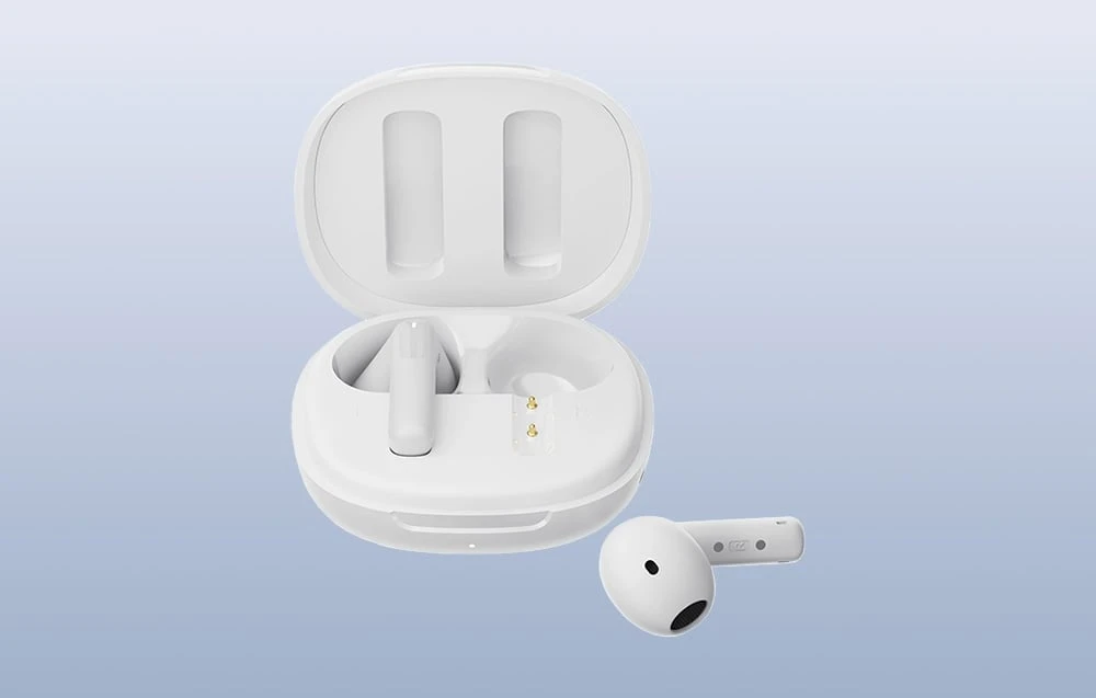TWS QCY Ailybuds E20 HT13 ausinės (baltos) aprašymas - Prekės nuotrauka TWS QCY Ailybuds E20 HT13 ausinės (baltos) aprašymas - Prekės nuotrauka