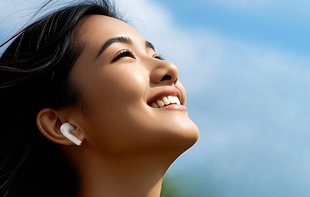 Vention Echo Lite E11 Ausinės True Belaidės Stereo (TWS) Open-ear Calls/Music USB Type-C Bluetooth Baltas aprašymas - Prekės nuotrauka