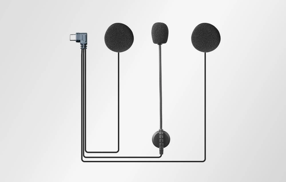 Type C headset for motorcycle helmet for V6pro+ EJEAS HIFI-M6 intercom aprašymas - Prekės nuotrauka