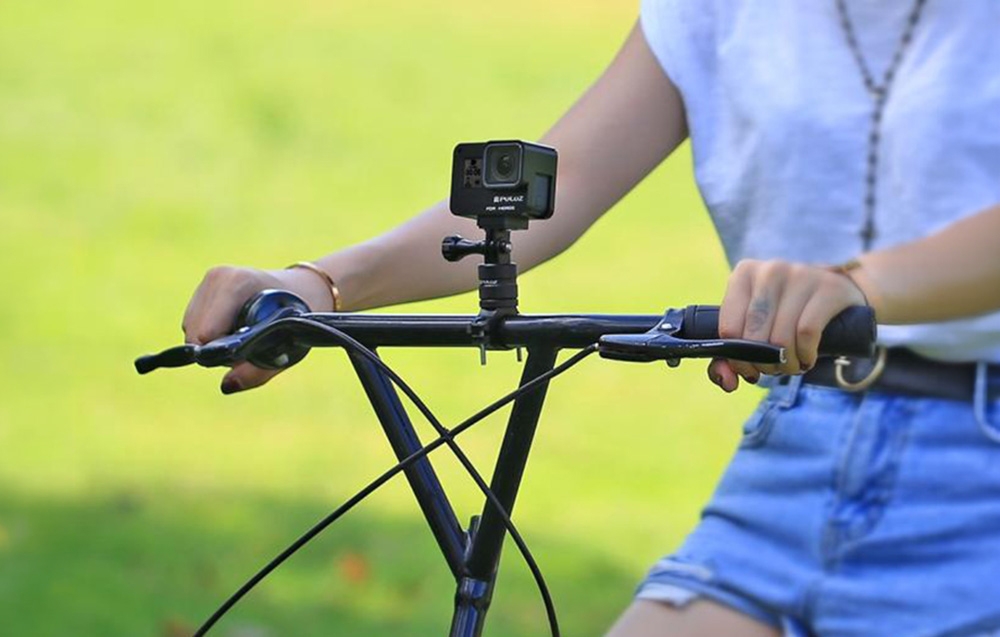 Laikiklis Puluz 360 laipsnių pasukamas dviračio aliumininis vairas aprašymas - Prekės nuotrauka