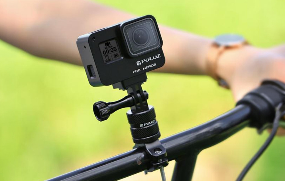 Laikiklis Puluz 360 laipsnių pasukamas dviračio aliumininis vairas aprašymas - Prekės nuotrauka