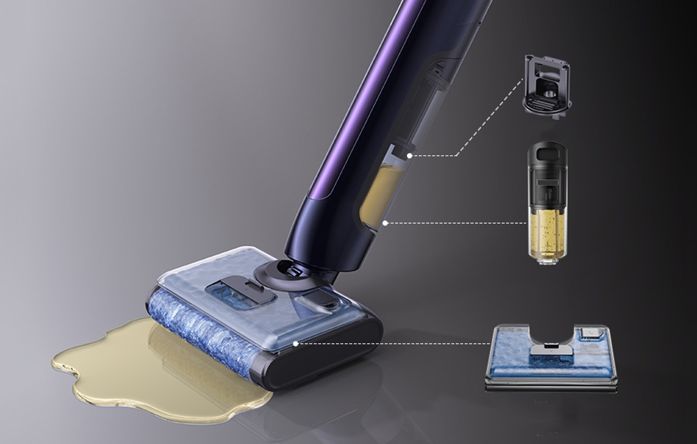 Dulkių siurblys ULTENIC AC1 Triflex Upright Vacuum Cleaner with Mopping Function aprašymas - Prekės nuotrauka