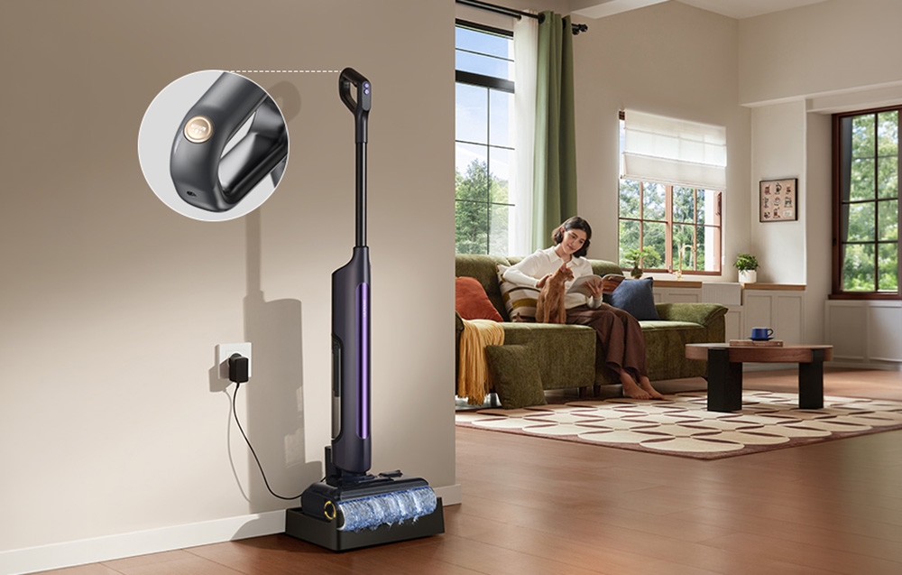 Dulkių siurblys ULTENIC AC1 Triflex Upright Vacuum Cleaner with Mopping Function aprašymas - Prekės nuotrauka
