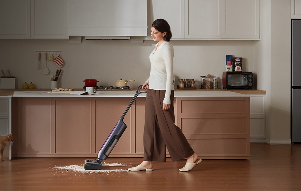 Dulkių siurblys ULTENIC AC1 Triflex Upright Vacuum Cleaner with Mopping Function aprašymas - Prekės nuotrauka