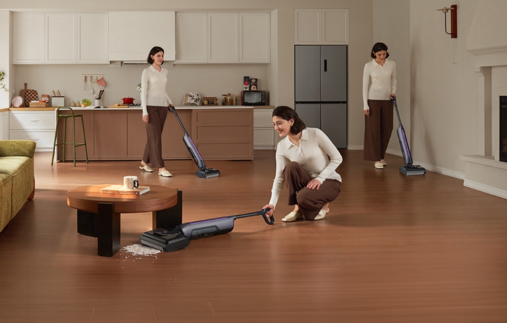 Dulkių siurblys ULTENIC AC1 Triflex Upright Vacuum Cleaner with Mopping Function aprašymas - Prekės nuotrauka