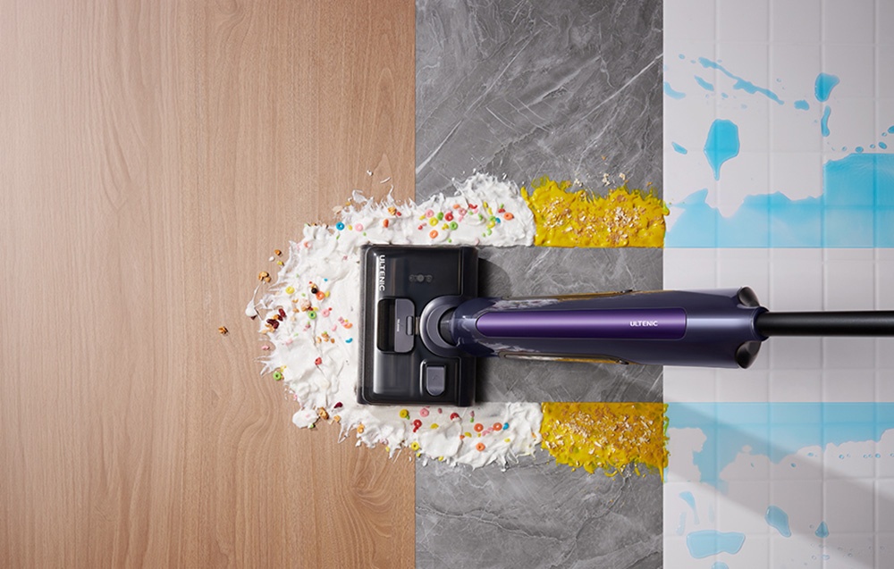 Dulkių siurblys ULTENIC AC1 Triflex Upright Vacuum Cleaner with Mopping Function aprašymas - Prekės nuotrauka