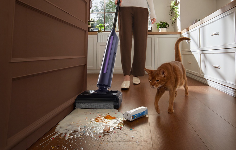 Dulkių siurblys ULTENIC AC1 Triflex Upright Vacuum Cleaner with Mopping Function aprašymas - Prekės nuotrauka