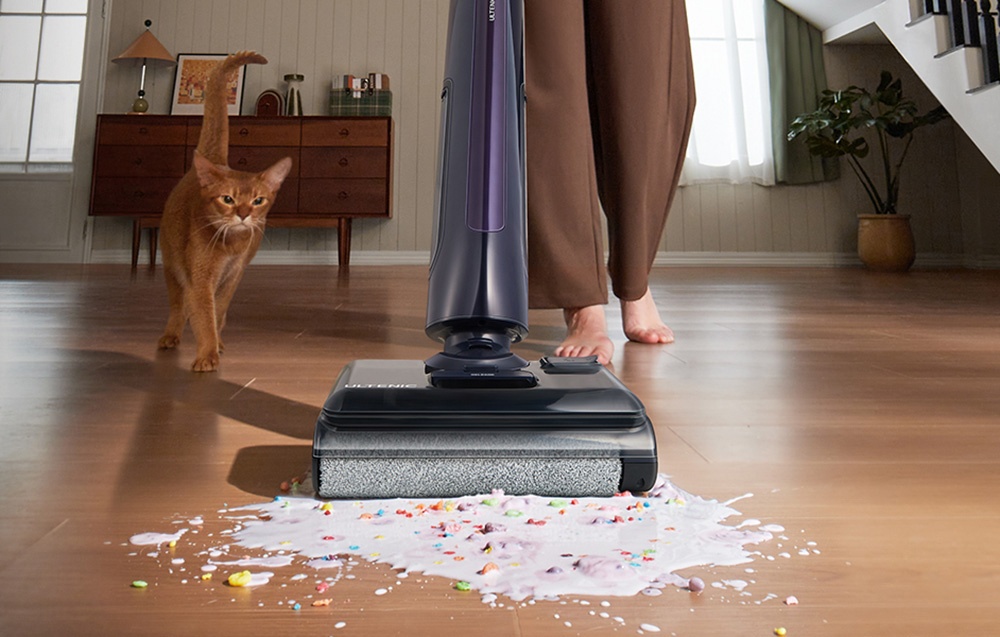 Dulkių siurblys ULTENIC AC1 Triflex Upright Vacuum Cleaner with Mopping Function aprašymas - Prekės nuotrauka