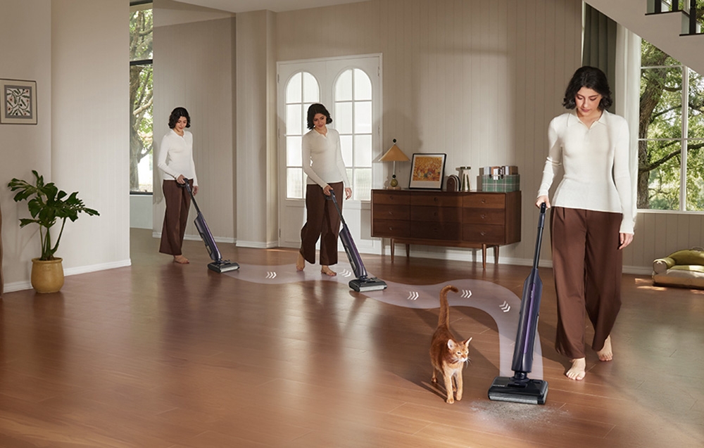 Dulkių siurblys ULTENIC AC1 Triflex Upright Vacuum Cleaner with Mopping Function aprašymas - Prekės nuotrauka