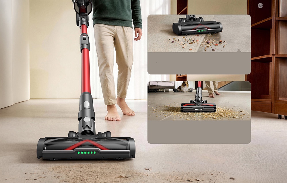 Dulkių siurblys ULTENIC U18 PRO Cordless Upright Vacuum Cleaner aprašymas - Prekės nuotrauka