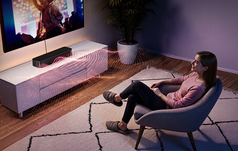 Namų kino sistema Ultimea Ultima Poseidon M20 Soundbar aprašymas - Prekės nuotrauka