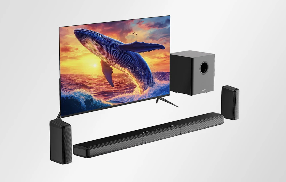 Namų kino sistema Ultimea Apollo S90 garso juosta aprašymas - Prekės nuotrauka