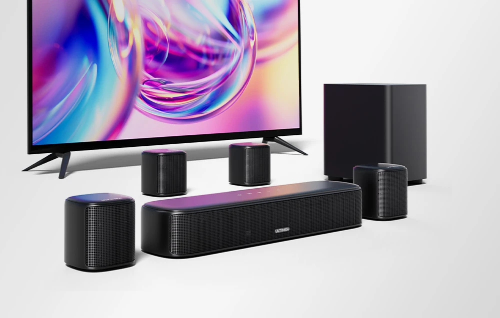 Namų kino sistema Ultimea Aura A40 Soundbar aprašymas - Prekės nuotrauka