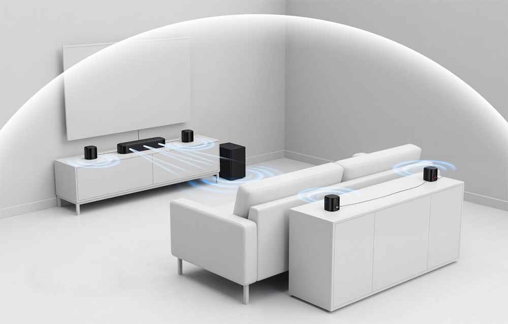 Namų kino sistema Ultimea Aura S5T Soundbar aprašymas - Prekės nuotrauka