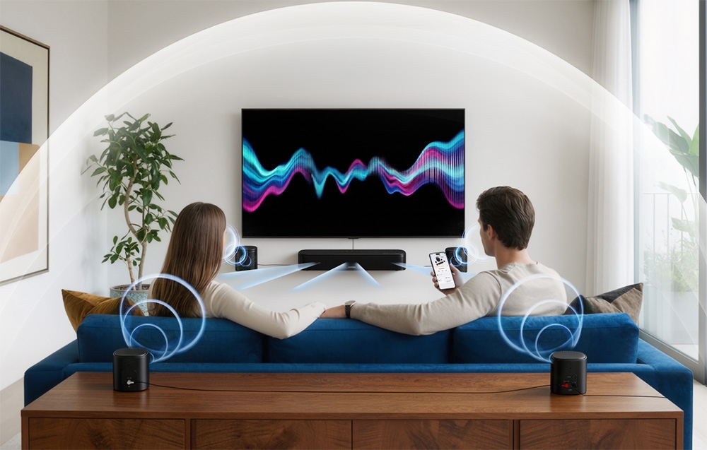 Namų kino sistema Ultimea Aura S5T Soundbar aprašymas - Prekės nuotrauka