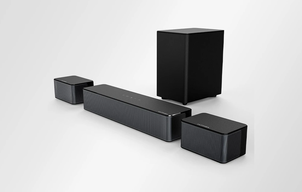 Namų kino sistema Ultimea Poseidon D50 Soundbar aprašymas - Prekės nuotrauka