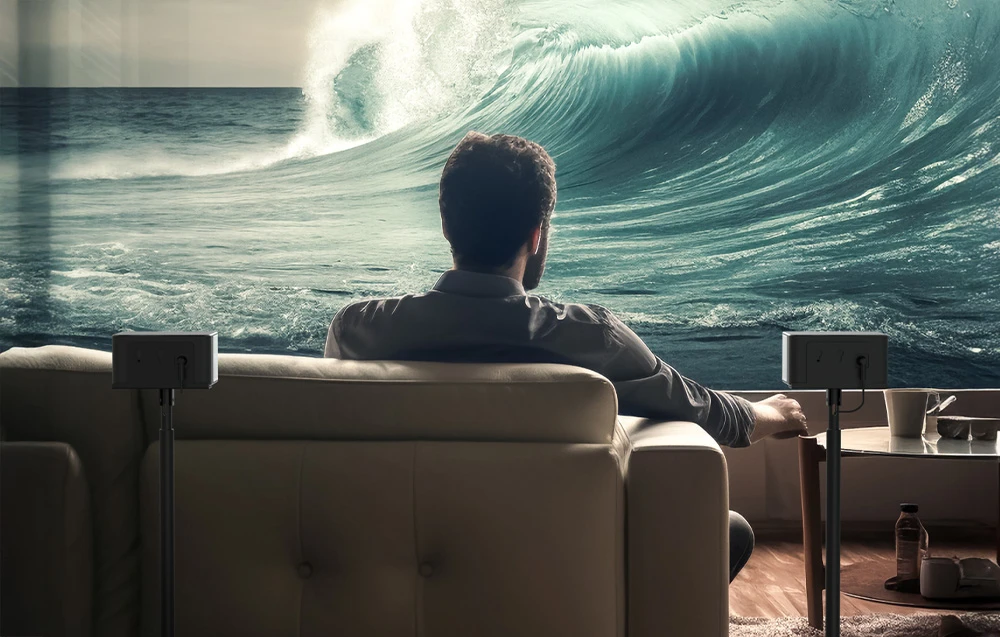 Namų kino sistema Ultimea Poseidon D50 Soundbar aprašymas - Prekės nuotrauka