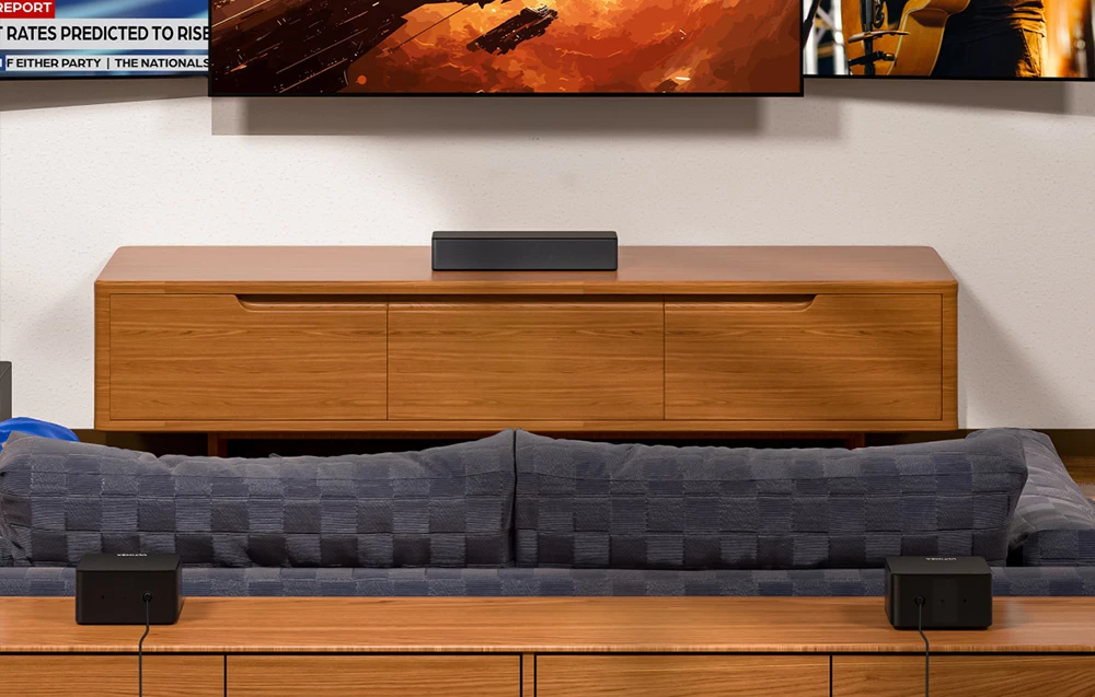 Namų kino sistema Ultimea Poseidon D60 Soundbar aprašymas - Prekės nuotrauka