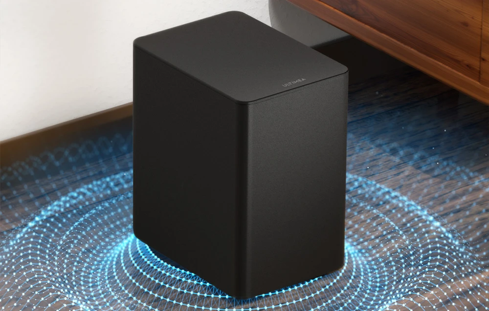 Namų kino sistema Ultimea Poseidon D60 Soundbar aprašymas - Prekės nuotrauka