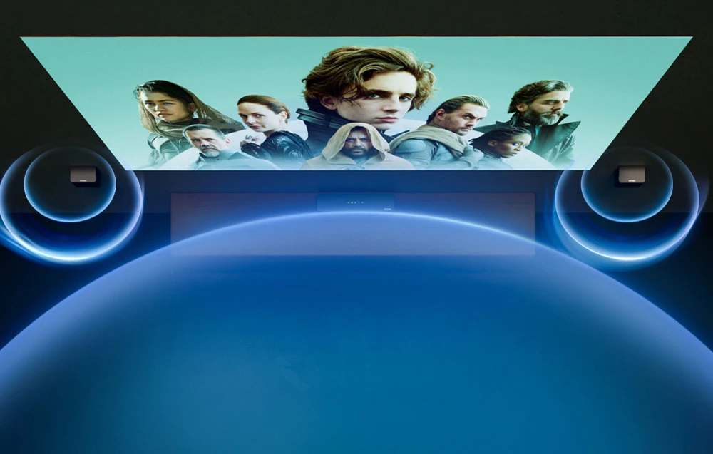 Namų kino sistema Ultimea Poseidon D70 garso juosta aprašymas - Prekės nuotrauka