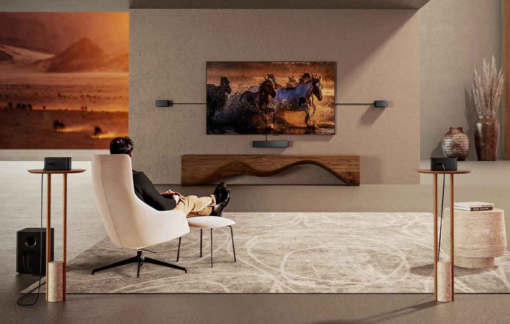 Namų kino sistema Ultimea Poseidon D80 BOOM garso juosta aprašymas - Prekės nuotrauka