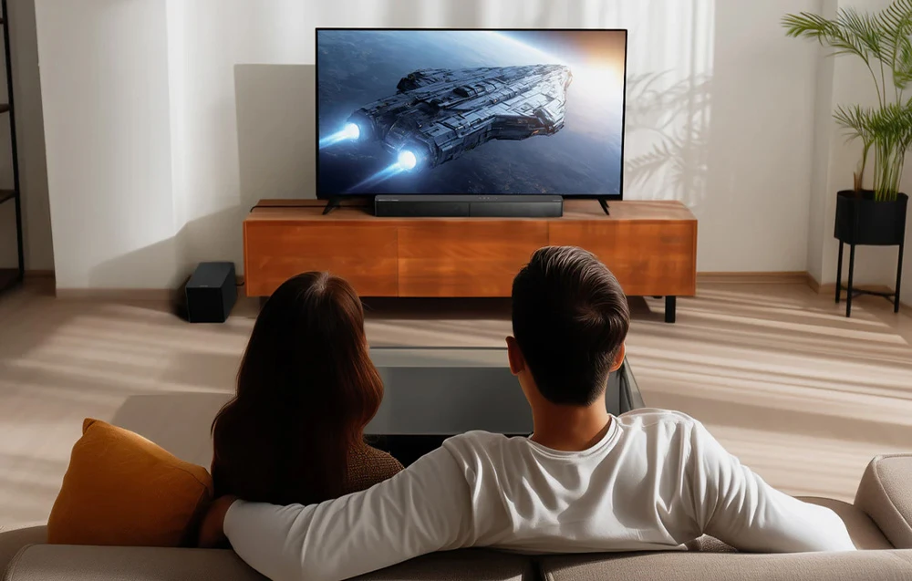 Namų kino sistema Ultimea Poseidon M60 BOOM garso juosta aprašymas - Prekės nuotrauka