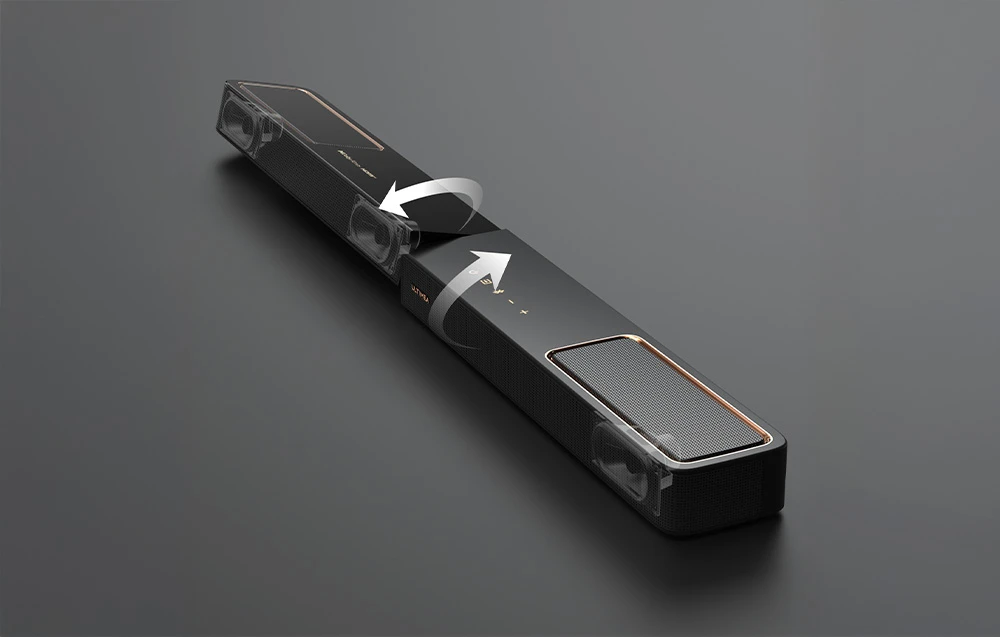 Namų kino sistema Ultimea Skywave F40 BOOM Soundbar aprašymas - Prekės nuotrauka Namų kino sistema Ultimea Skywave F40 BOOM Soundbar aprašymas - Prekės nuotrauka