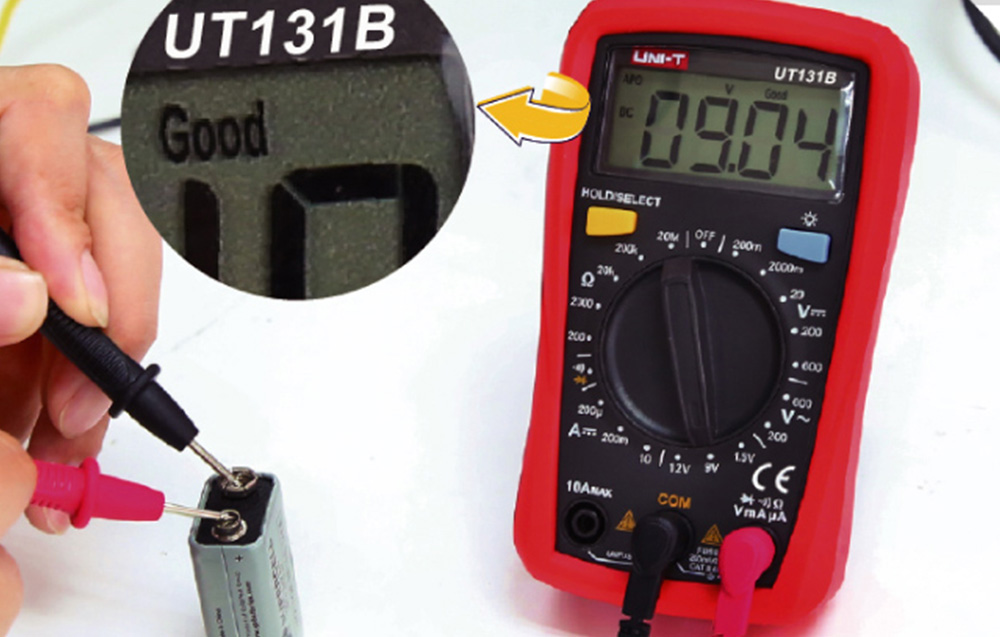 Uni-T Palm-Sized UT131D Digital Multimeter aprašymas - Prekės nuotrauka Uni-T Palm-Sized UT131D Digital Multimeter aprašymas - Prekės nuotrauka