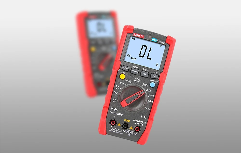 UNI-T UT191T professional digital multimeter aprašymas - Prekės nuotrauka UNI-T UT191T professional digital multimeter aprašymas - Prekės nuotrauka
