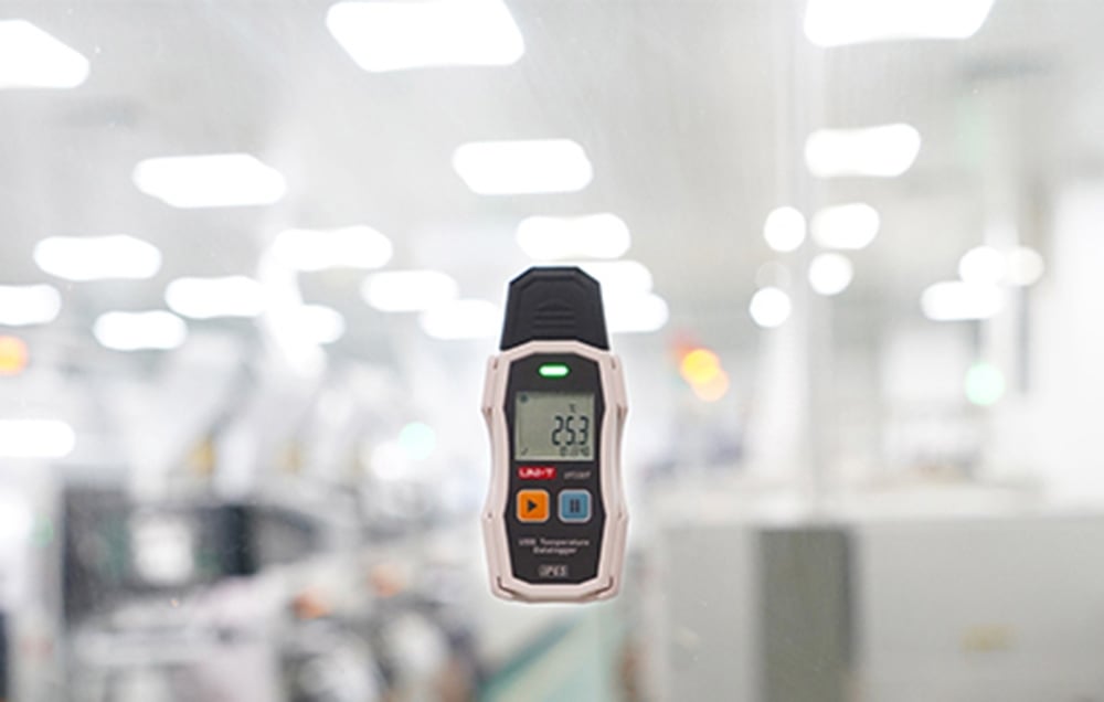 Uni-T UT330T USB skaitmeninis termohigrometras su duomenų registravimo funkcija aprašymas - Prekės nuotrauka