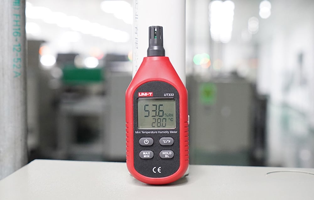Uni-T UT333BT mini temperatūros ir drėgmės matuoklis aprašymas - Prekės nuotrauka