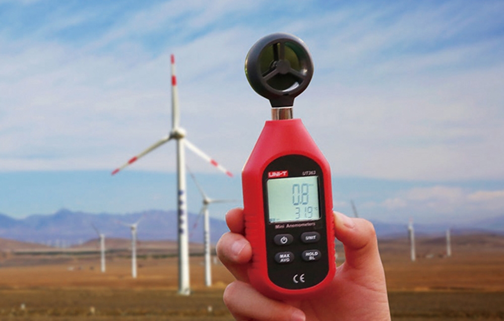 Uni-T UT363BT Mini Anemometer aprašymas - Prekės nuotrauka