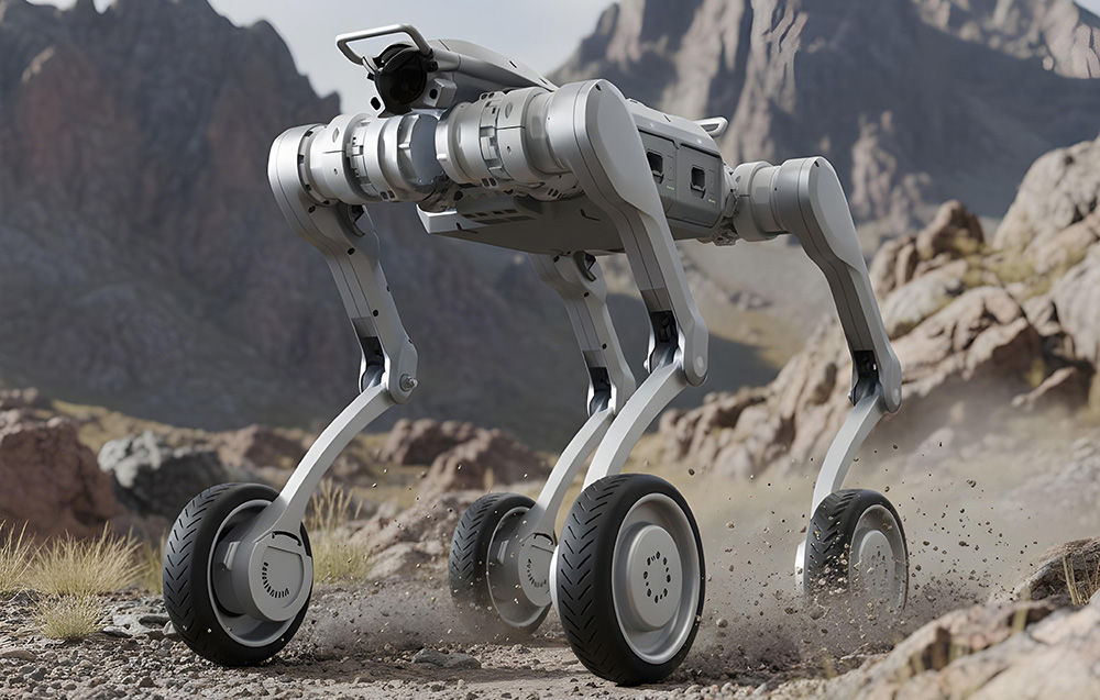 Robot czworonożny UNITREE A2-W aprašymas - Prekės nuotrauka