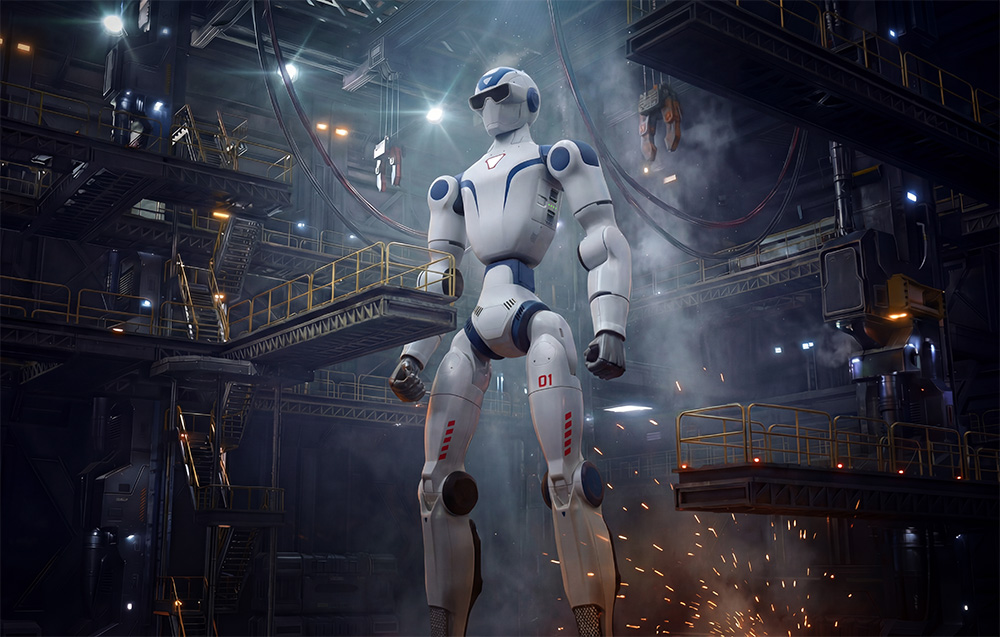 Robot humanoidalny UNITREE R1 Air - Rational Guardian aprašymas - Prekės nuotrauka