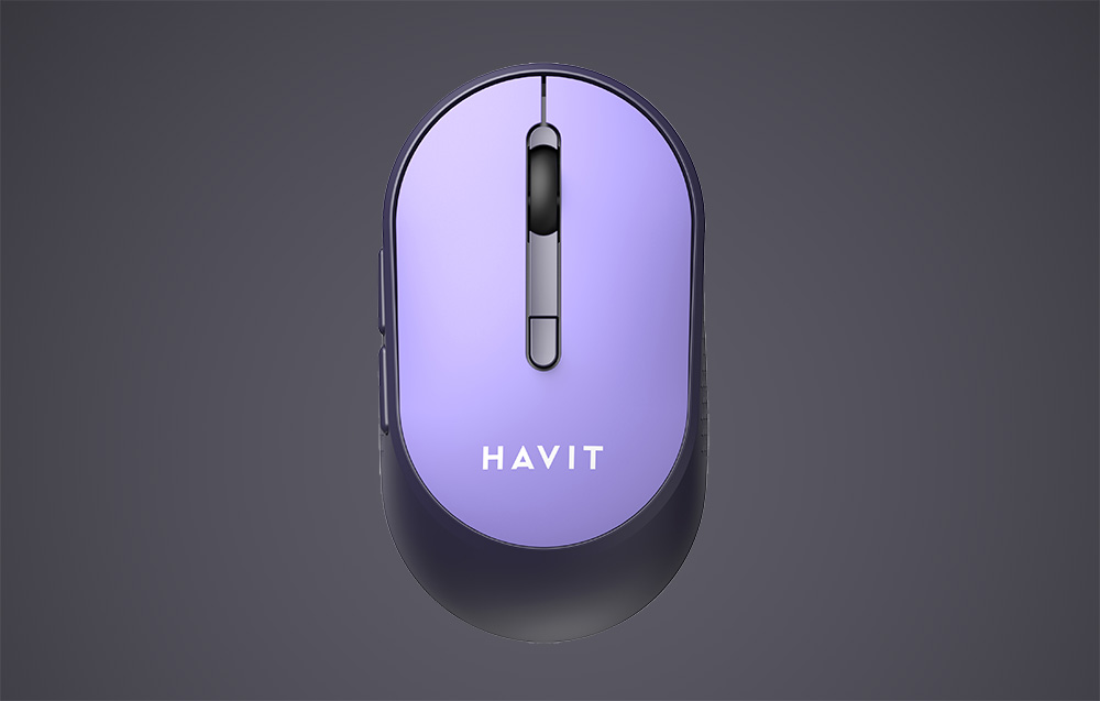 Universali belaidė pelė Havit MS78GT (violetinė) aprašymas - Prekės nuotrauka Universali belaidė pelė Havit MS78GT (violetinė) aprašymas - Prekės nuotrauka