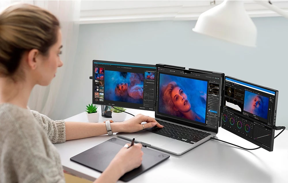 Uperfect Z14-3S M140G12 14” 2240×1400 60Hz portable monitorius aprašymas - Prekės nuotrauka