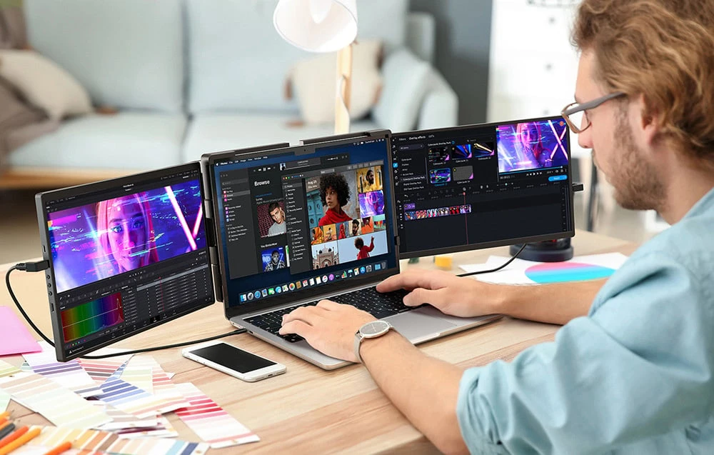Uperfect Z14-3S M140G12 14” 2240×1400 60Hz portable monitorius aprašymas - Prekės nuotrauka