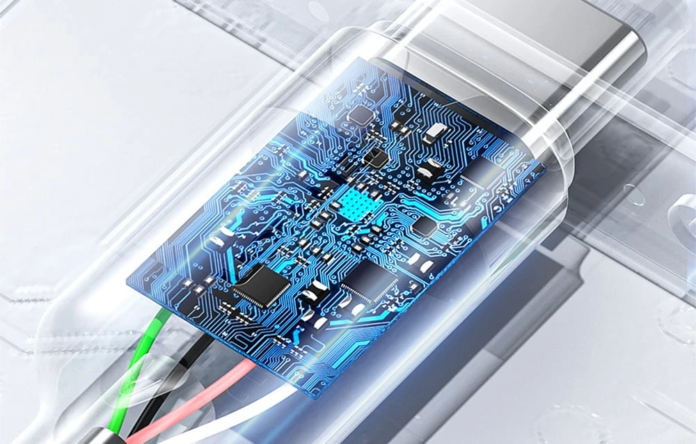 USB 2.0 A į USB-C 3A laidas Vention CTNWF 1M (baltas) aprašymas - Prekės nuotrauka