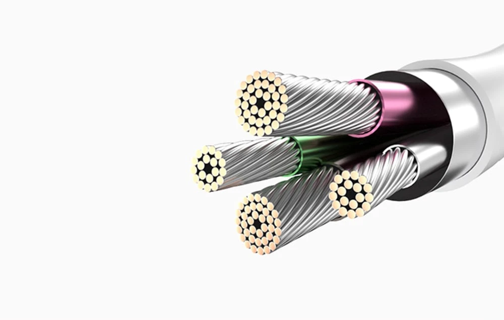 USB 2.0 A į USB-C 3A laidas Vention CTQWF 1M (balta) aprašymas - Prekės nuotrauka