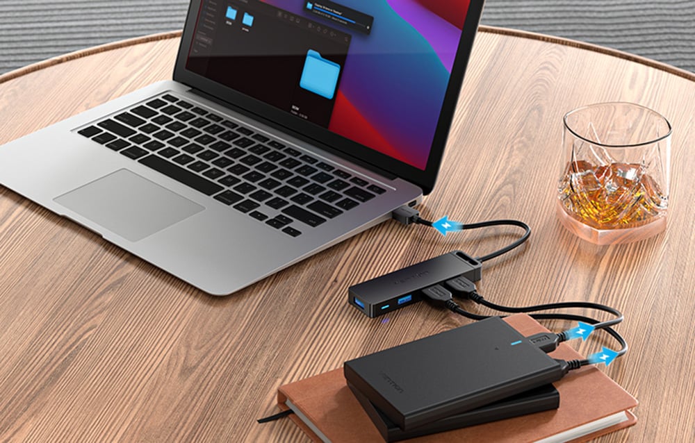 Vention USB 3.0 4 prievadų šakotuvas su maitinimo adapterio ventiliacija CHLBD 0.5 m, juodas aprašymas - Prekės nuotrauka Vention USB 3.0 4 prievadų šakotuvas su maitinimo adapterio ventiliacija CHLBD 0.5 m, juodas aprašymas - Prekės nuotrauka