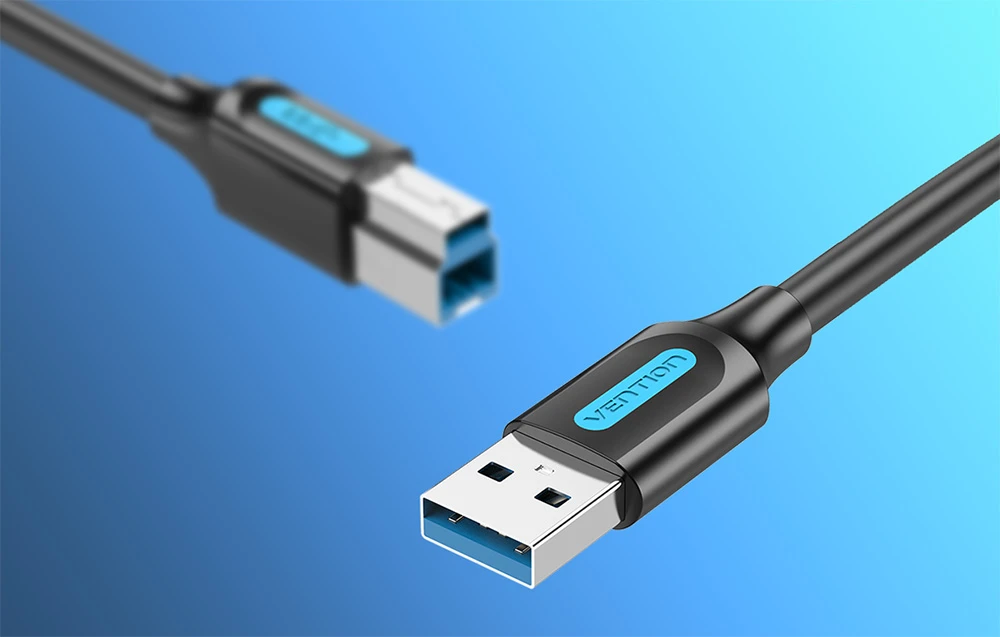 Vention USB 3.0 A–B laidas Ventiliacija COOBI 3m Juodas PVC aprašymas - Prekės nuotrauka Vention USB 3.0 A–B laidas Ventiliacija COOBI 3m Juodas PVC aprašymas - Prekės nuotrauka