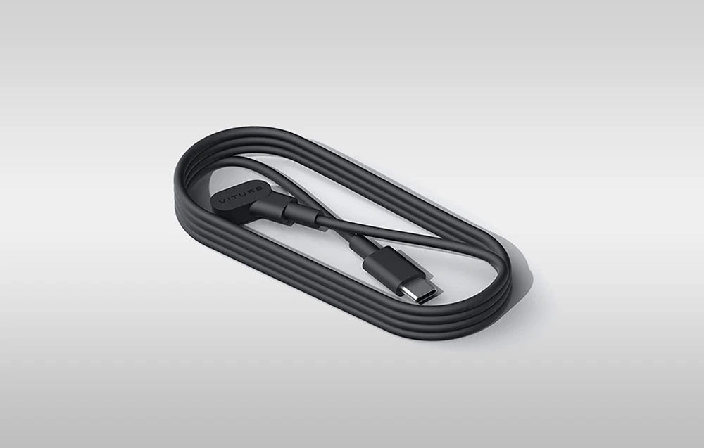 USB-C cable for VITURE magnetic connector (120 cm) aprašymas - Prekės nuotrauka