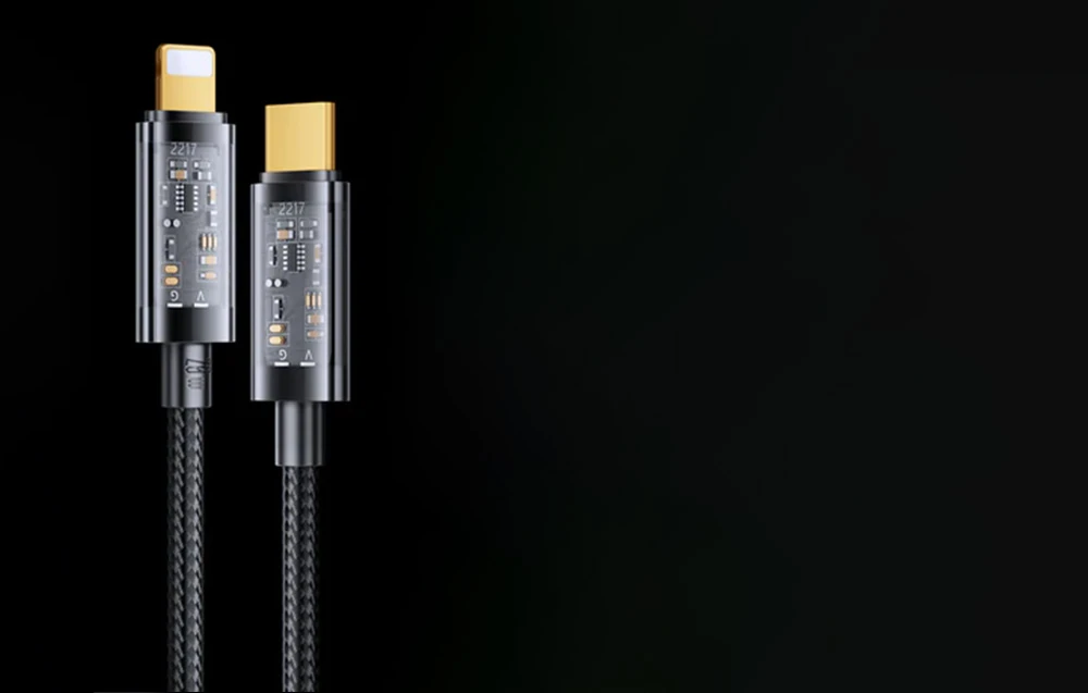 USB-C prie Lightning Joyroom S-CL020A20 kabelis 20W 2m (mėlynas) aprašymas - Prekės nuotrauka