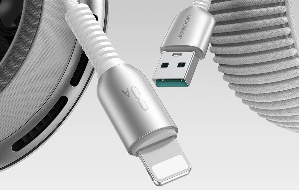 USB laidas Joyroom S-A51 USB-C į USB-C 60W 1.2m pilkas aprašymas - Prekės nuotrauka