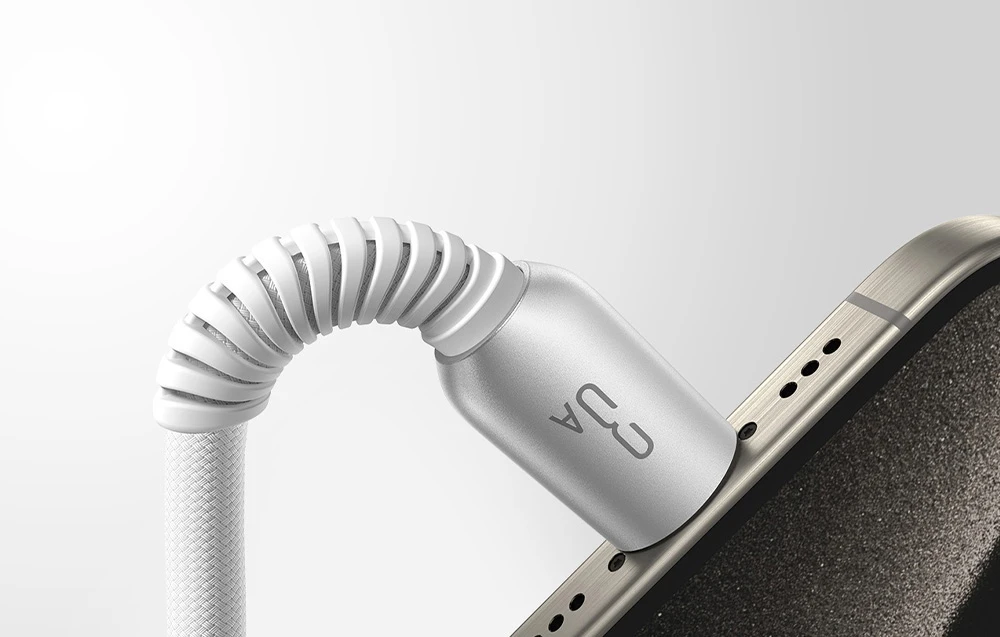USB laidas Joyroom S-A51 USB-C į USB-C 60W 1.2m pilkas aprašymas - Prekės nuotrauka