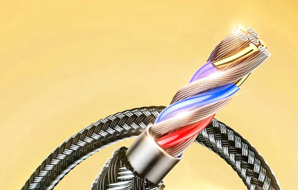 USB laidas, skirtas Lightning Joyroom S-1230K6 2.4A 1.2m (juodas) aprašymas - Prekės nuotrauka
